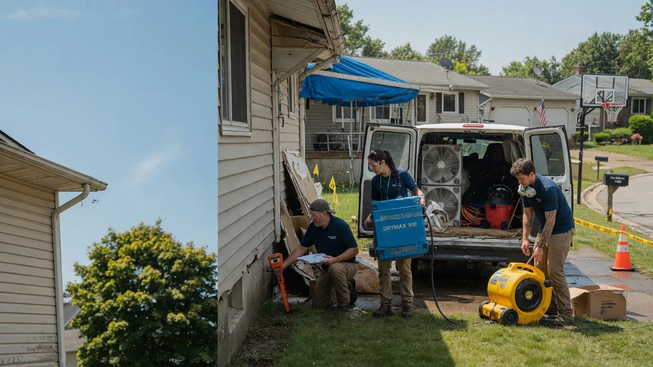 Ceiling Leak Cleanup in Twinsburg, OH near me